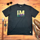 Camiseta Masculina Preta Aplique Camaleão IM Blessed