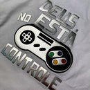 T-Shirt Infantil Branca Deus Está No Controle