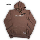 Moletom Canguru Com Capuz Marrom God Is Good All The Time