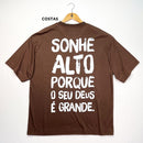 Oversized Marrom Full Sonhe Alto