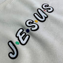 Moletom Off White Aplique J.E.S.U.S