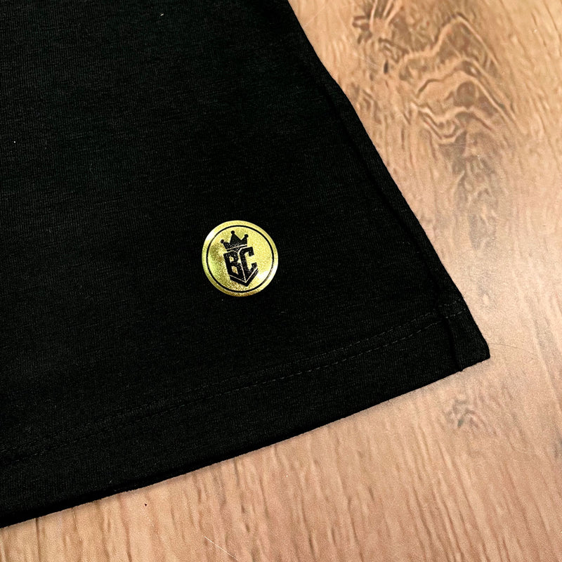 Camiseta Feminina Preta Ele Vive Ele Reina Ele Voltará