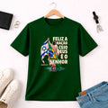 Camiseta Masculina Verde Brasil Feliz é a Nação