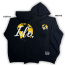 Moletom Canguru Com Capuz Preto Ide.