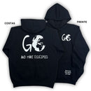 Moletom Canguru Com Capuz Preto Go And Make Disciples