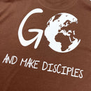 Oversized Marrom Full Go And Make Disciples