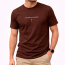 Camiseta Masculina Marrom Tua Graça Me Basta