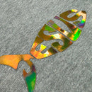 Moletom Cinza Aplique Peixe Jesus