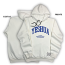 Moletom Canguru Com Capuz Off White Yeshua He Saves