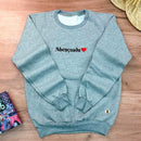 Moletom Cinza Abençoada