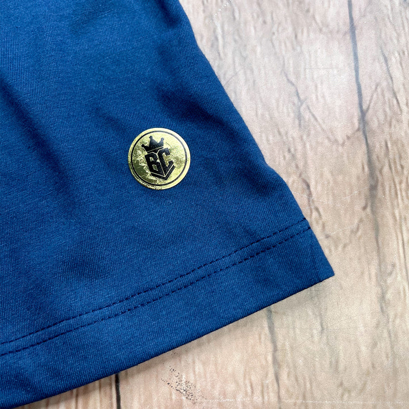 Camiseta Feminina Azul Aplique Always