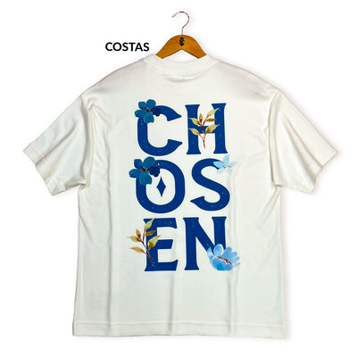 Oversized Off White Full Chosen Flores