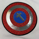 T-Shirt Infantil Branca Escudo Cruz