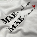 Camiseta Feminina Branca Mãe é Abrigo