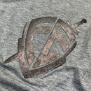 Camiseta Masculina Cinza Escudo Fé