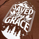 Oversized Marrom Full Saved By Grace