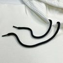 Moletom Canguru Com Capuz Off White Dois Leões