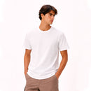 Kit 3 Camisetas Masculina Lisa Branca