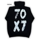 Moletom Canguru Com Capuz Preto 70X7