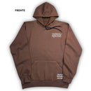 Moletom Canguru Com Capuz Marrom Saved