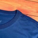 Camiseta Masculina Azul Meu Fardo é Leve
