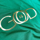 Camiseta Masculina Verde God is Good