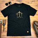 Camiseta Masculina Preta Calvário