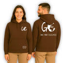 Moletom Canguru Com Capuz Marrom Go And Make Disciples