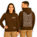 Moletom Canguru Com Capuz Marrom Saved