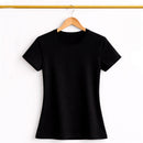 Camiseta Feminina Preta Lisa
