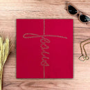 Camiseta Feminina Pink Jesus Strass