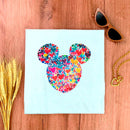 Camiseta Feminina Branca Mickey Corações