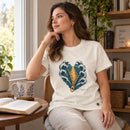 Camiseta Feminina Off White Ele abriu o mar — Ambientada 01
