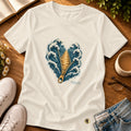 Camiseta Feminina Off White Ele abriu o mar — Principal 01