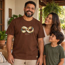 Camiseta Masculina Marrom Amor sem medida — Ambientada 03