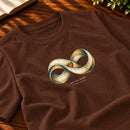 Camiseta Masculina Marrom Amor sem medida — Zoom