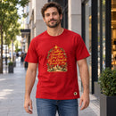Camiseta Masculina Vermelha Conselheiro Maravilhoso — Ambientada 01