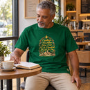 Camiseta Masculina Verde Conselheiro Maravilhoso — Ambientada 04