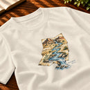 Camiseta Masculina Off White Rios no deserto — Zoom