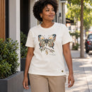 Camiseta Feminina Off White Em Cristo, nova criação — Ambientada 02