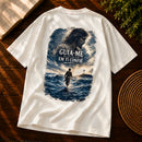 Camiseta Oversized Off White Guia-me — Costas