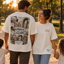 Camiseta Oversized Off White O Milagre da Ressurreição de Lázaro — Ambientada 04