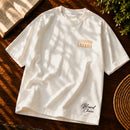 Camiseta Oversized Off White O Milagre da Ressurreição de Lázaro — Frente