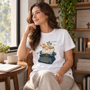Camiseta Feminina Branca Tudo se fez novo — Ambientada 01