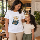 Camiseta Feminina Branca Tudo se fez novo — Ambientada 03