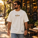 Camiseta Oversized Off White O Milagre da cura do cego — Ambientada 01
