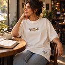 Camiseta Oversized Off White O Milagre da cura do cego — Ambientada 03
