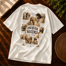 Camiseta Oversized Off White O Milagre da cura do cego — Costas
