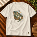 Camiseta Masculina Off White O Pai corre ao encontro — Principal 01