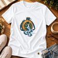 Camiseta Feminina Branca Rios de água viva — Principal 01
